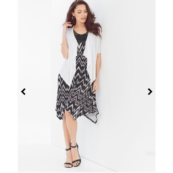 Soma Soutache Sleeveless Short Dress Arch Ikat size xs asymmetrical - Picture 10 of 12